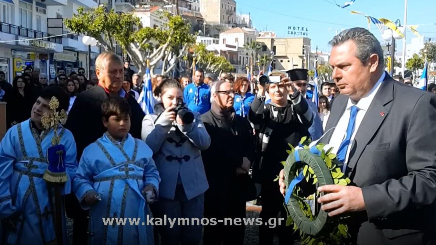Καμμένος: Δεν είμαστε διατεθειμένοι να χάσουμε ούτε ένα χιλιοστό της εθνικής μας κυριαρχίας – ΒΙΝΤΕΟ