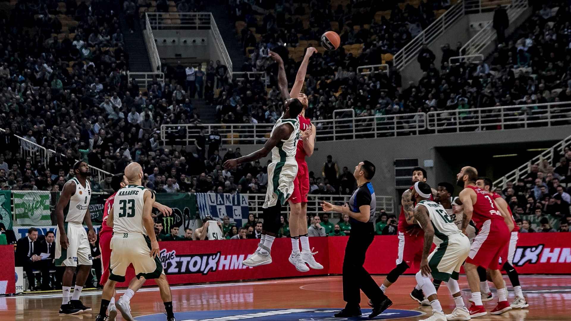 Παναθηναϊκός – Ολυμπιακός 30-32 (ΗΜ.)