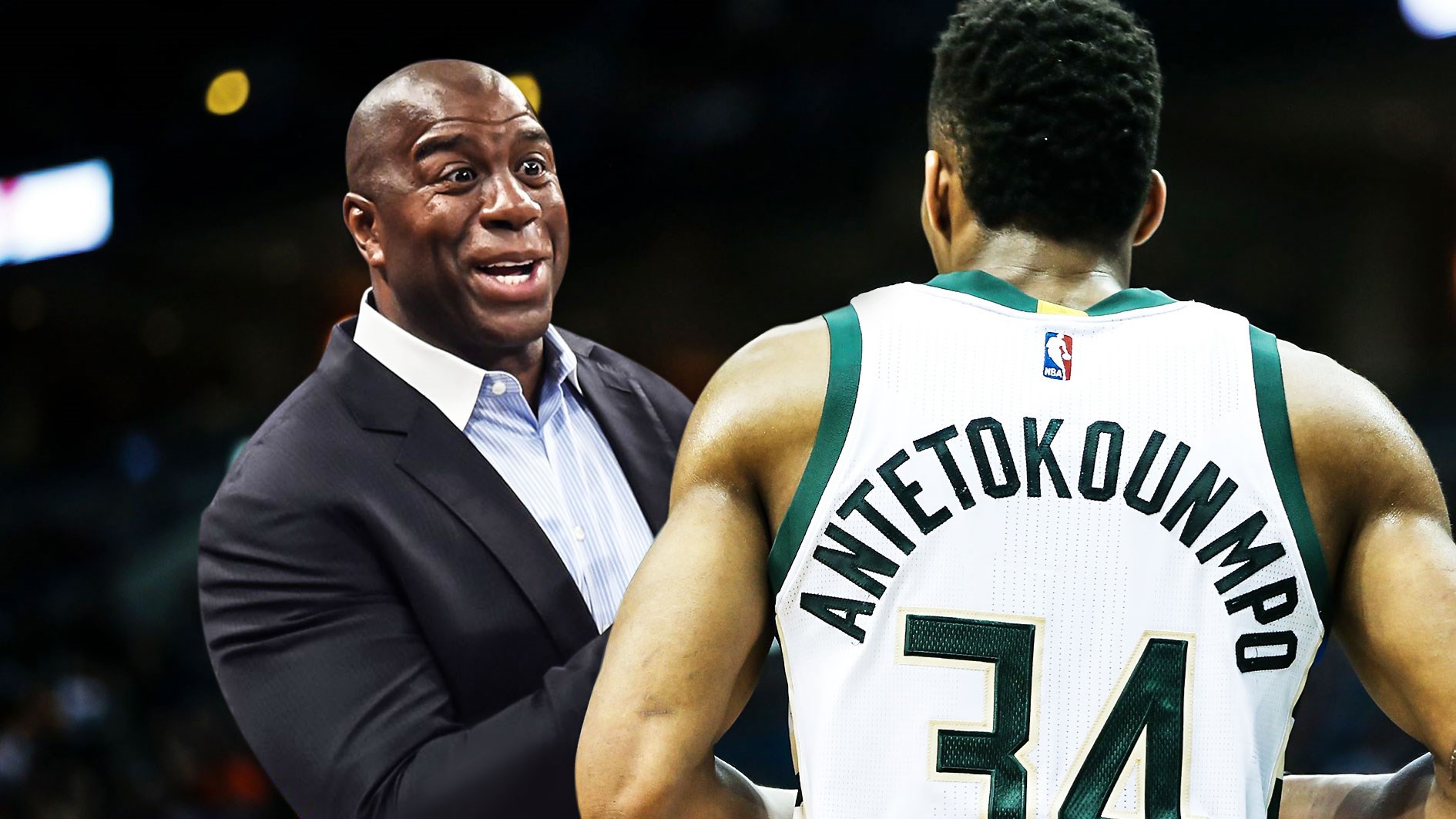 Εύσημα στον Γιάννη Αντετοκούνμπο από τον μεγάλο Μάτζικ Τζόνσον