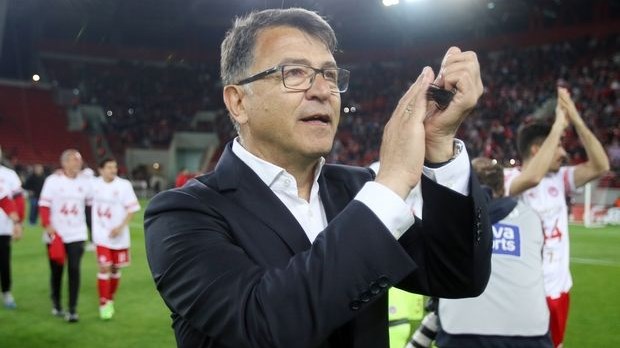 Στο Μπερναμπέου ο Λεμονής με ξεχωριστή παρέα – ΦΩΤΟ