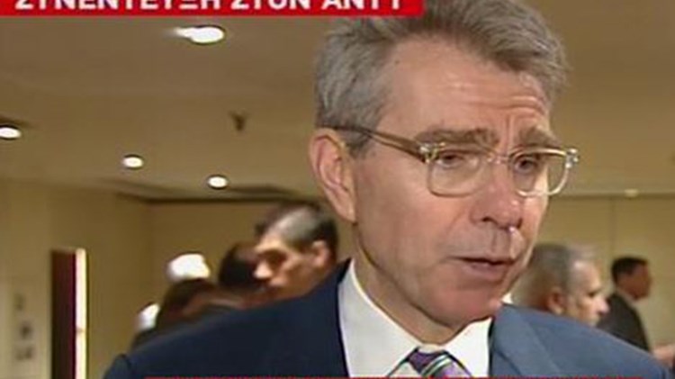 Ο Αμερικανός Πρέσβης στον ΑΝΤ1: Ξεκάθαρη ευκαιρία να λυθεί το Σκοπιανό – ΒΙΝΤΕΟ