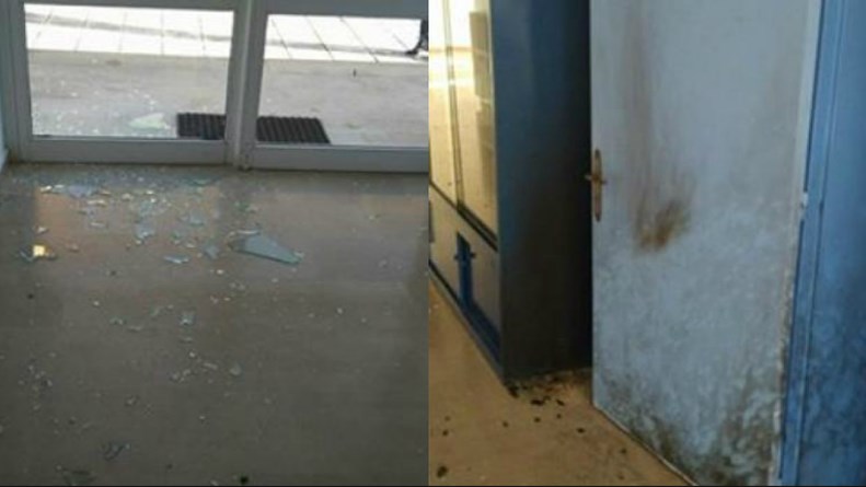 Άγνωστοι έριξαν μολότοφ σε Λύκειο – ΦΩΤΟ