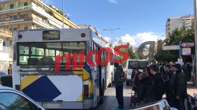 Βλάβη λεωφορείου στη μέση της Γαλατσίου – ΦΩΤΟ αναγνώστη