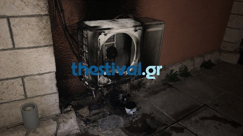 Επίθεση με γκαζάκια σε γραφείο του Υπουργείου Εθνικής Άμυνας στη Θεσσαλονίκη- ΦΩΤΟ- ΒΙΝΤΕΟ