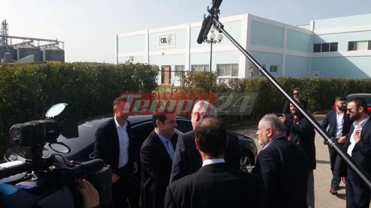 Επίσκεψη Τσίπρα στην εταιρεία CBL PATRAS S.A – ΦΩΤΟ – ΒΙΝΤΕΟ