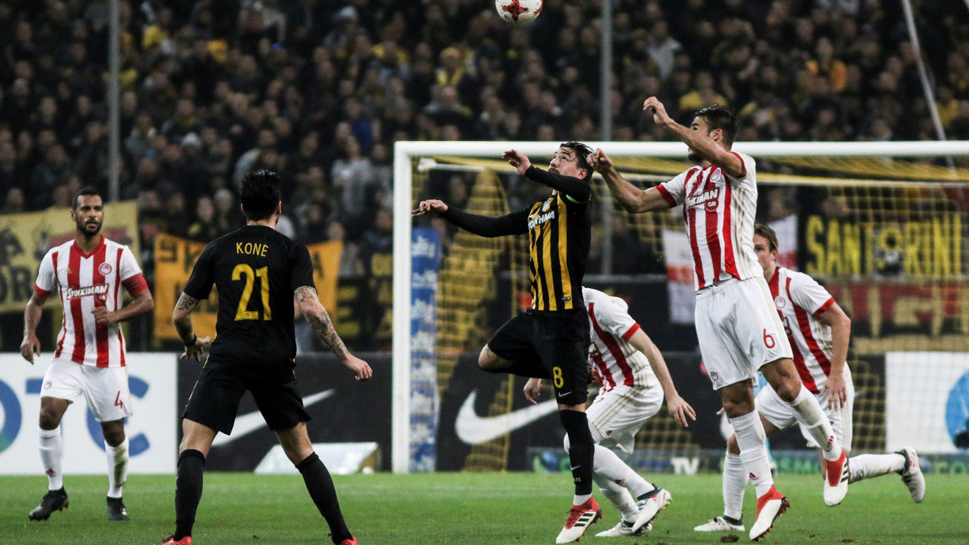 ΑΕΚ – Ολυμπιακός 2-1 (ΤΕΛΙΚΟ)