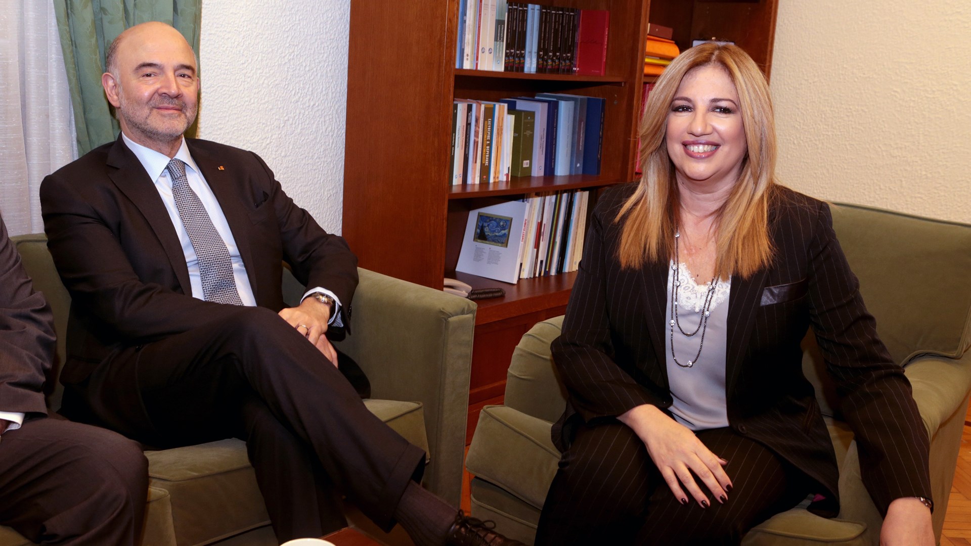 Τι συζήτησαν Γεννηματά – Μοσκοβισί