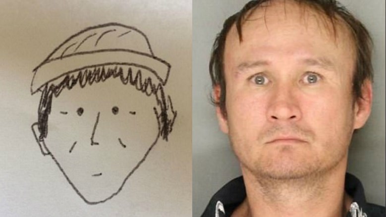 Είναι το χειρότερο σκίτσο υπόπτου στην ιστορία… κι όμως οδήγησε στη σύλληψη του δράστη! – ΦΩΤΟ