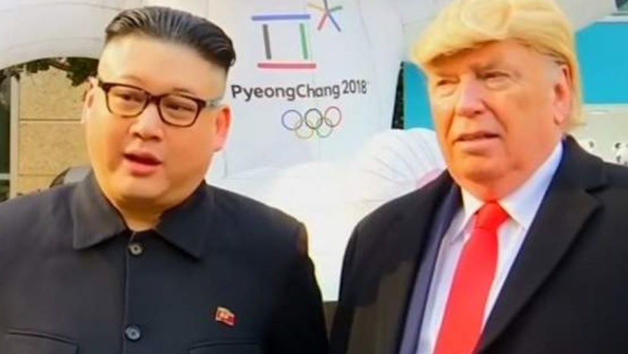 Ο «Κιμ» και ο «Τραμπ» μαζί στους Χειμερινούς Ολυμπιακούς Αγώνες – Προκάλεσαν αναστάτωση – ΒΙΝΤΕΟ