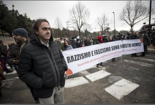 Πορεία κατά του ρατσισμού στην αιματοβαμμένη Ματσεράτα – ΒΙΝΤΕΟ