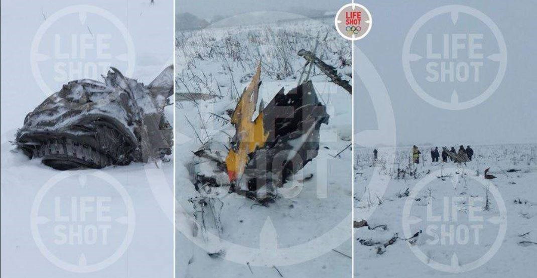 Εντοπίστηκαν δύο σοροί στο σημείο που συνετρίβη το ρωσικό αεροπλάνο