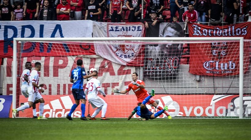 Aτρόμητος – Ολυμπιακός 1-0 (19′)