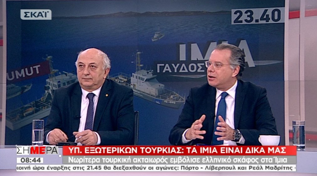 Αμανατίδης: H Τουρκία πρέπει να σταματήσει να παραβιάζει το διεθνές δίκαιο- ΒΙΝΤΕΟ