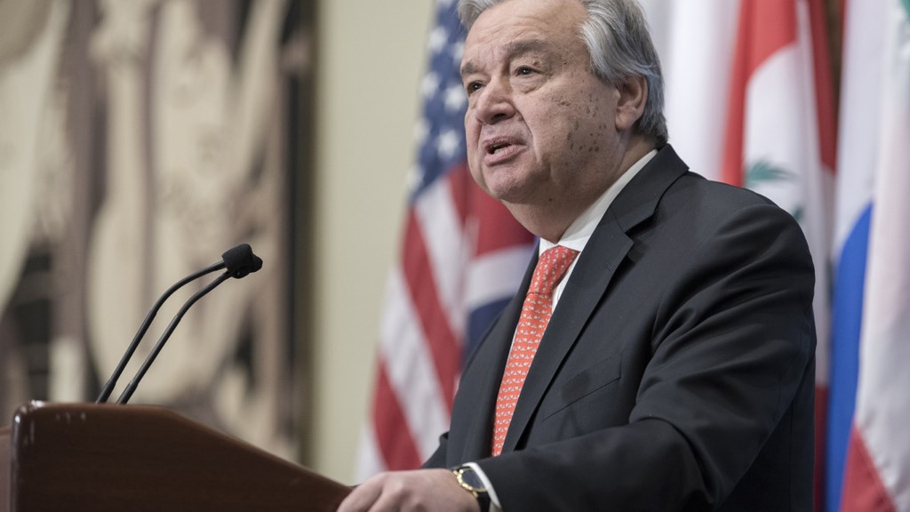 Ο Γενικός Γραμματέας του ΟΗΕ εκφράζει τη λύπη του για την ένταση στην κυπριακή ΑΟΖ