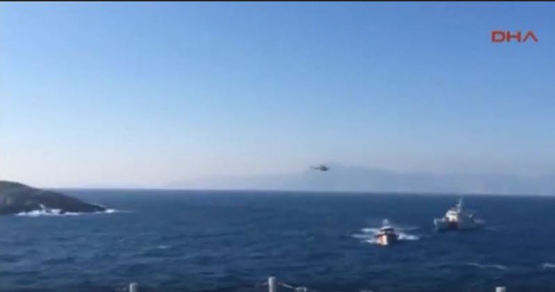 Δεν αποκλιμακώνεται η ένταση στο Αιγαίο – Τουρκικά πλοία αλωνίζουν γύρω από τα Ίμια – ΒΙΝΤΕΟ – ΦΩΤΟ
