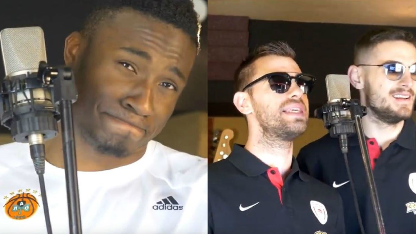 Αντετοκούνμπο και Μάντζαρης τραγουδούν για τον Άγιο Βαλεντίνο – ΒΙΝΤΕΟ