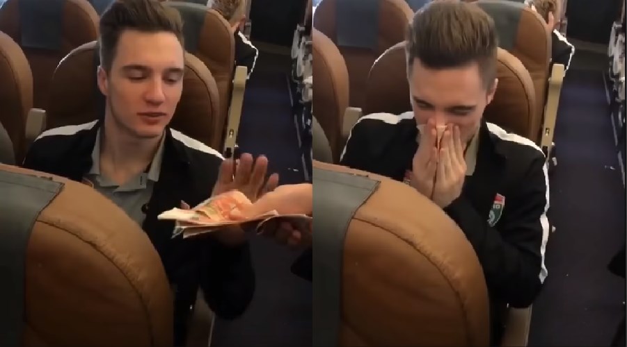 Προκαλεί 19χρονος ποδοσφαιριστής – Δείτε τον να σκουπίζει τη μύτη του με… χαρτονόμισμα- ΒΙΝΤΕΟ