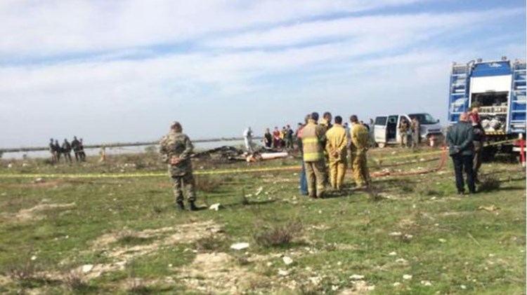 ΦΩΤΟ από το σημείο της συντριβής του τουρκικού αεροσκάφους