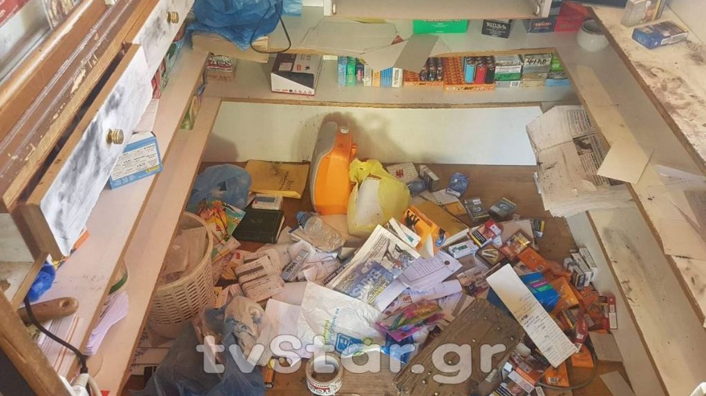 Ληστές “άδειασαν” περίπτερο δίπλα ακριβώς από το Αστυνομικό Μέγαρο Ευρυτανίας – ΦΩΤΟ