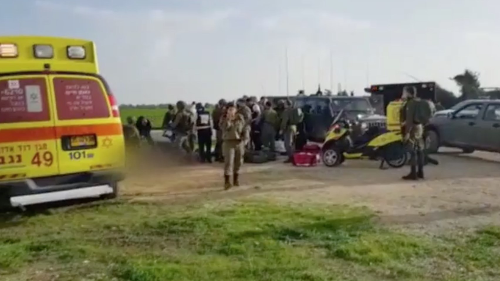 Τέσσερις Ισραηλινοί στρατιώτες τραυματίστηκαν από έκρηξη στα σύνορα με τη Γάζα