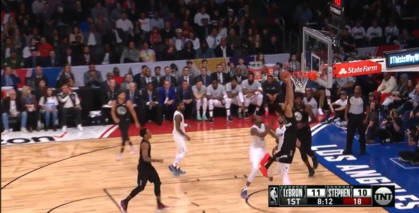 Το πρώτο καλάθι του Αντετοκούνμπο στο All Star Game – ΒΙΝΤΕΟ