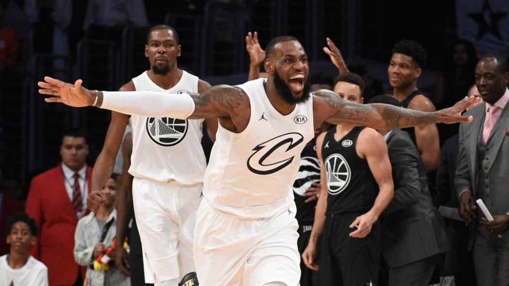 MVP του All Star Game o Λεμπρόν Τζέιμς – ΒΙΝΤΕΟ