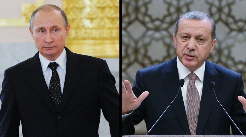 Τηλεφωνική επικοινωνία Πούτιν – Ερντογάν στον απόηχο της επιχείρησης σε Αφρίν – Ιντλίμπ