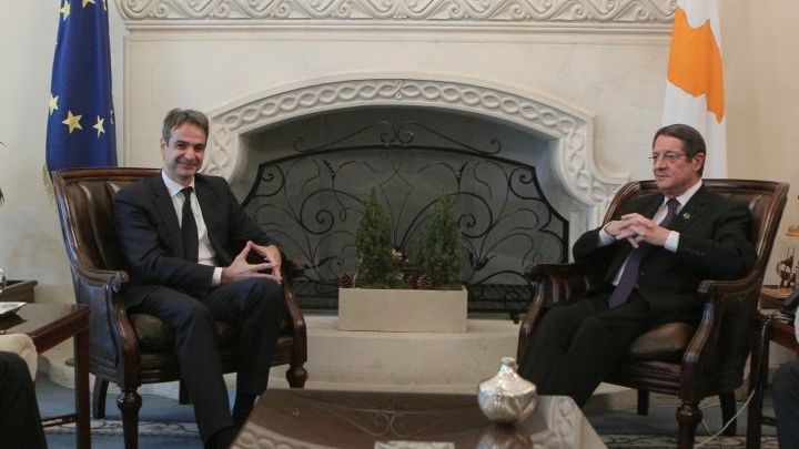 Τηλεφωνική επικοινωνία Μητσοτάκη – Αναστασιάδη