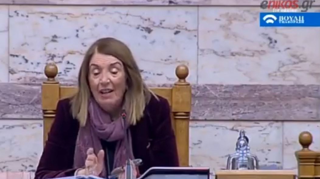 Χαμός στη Βουλή- Η Χριστοδουλοπούλου στέλνει στον… αγύριστο βουλευτή- ΒΙΝΤΕΟ
