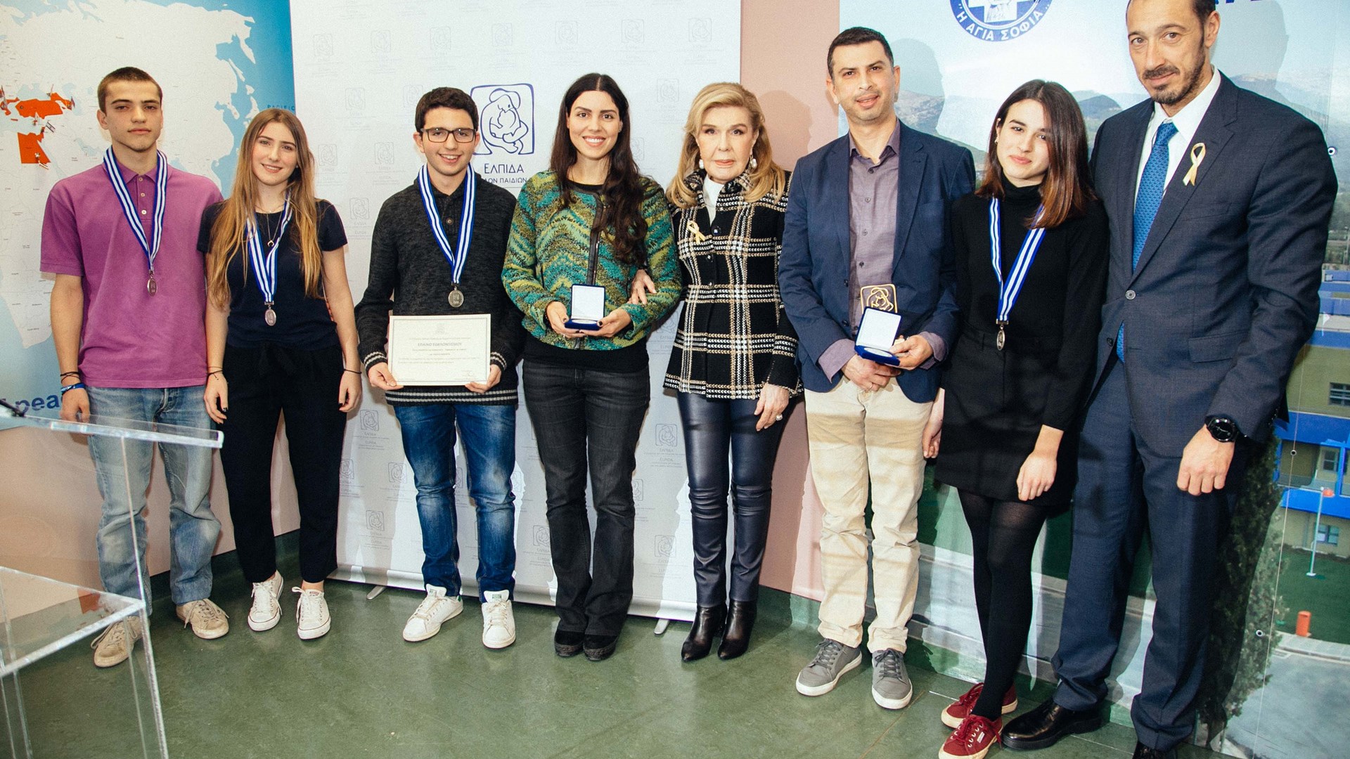 Εκδήλωση βράβευσης σχολείων από τον Σύλλογο ΕΛΠΙΔΑ με αφορμή την Παγκόσμια Ημέρα του Παιδικού Καρκίνου