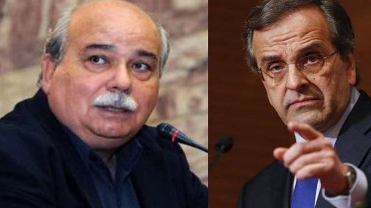Καβγάς Βούτση – Σαμαρά στη Βουλή – ΒΙΝΤΕΟ