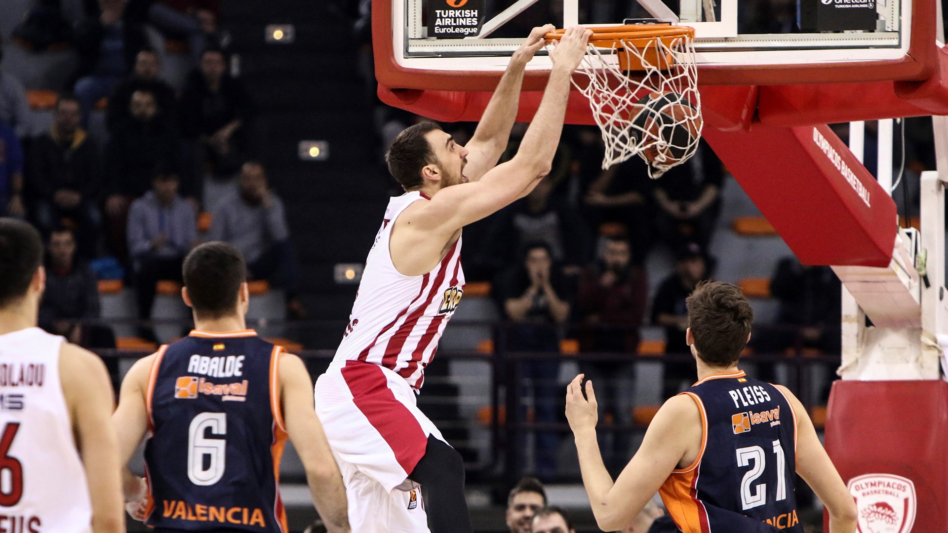 Ολυμπιακός – Βαλένθια 80-70 (ΤΕΛΙΚΟ)