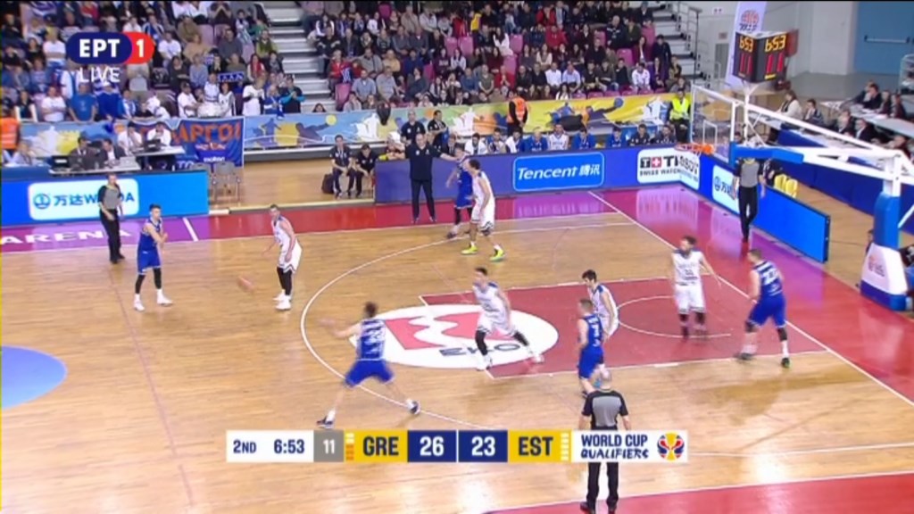 Ελλάδα – Εσθονία 35-29 (ΗΜ.)