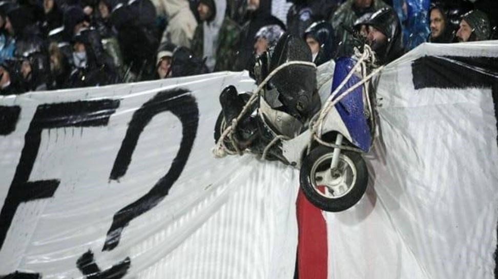 Πώς μπήκε το σκουτεράκι στην Τούμπα;