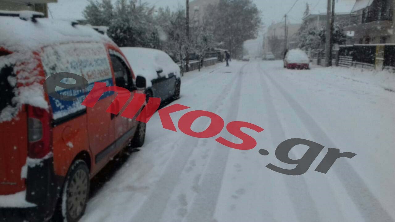 Επέλαση του χιονιά στο Κιλκίς- ΦΩΤΟ και ΒΙΝΤΕΟ αναγνώστη