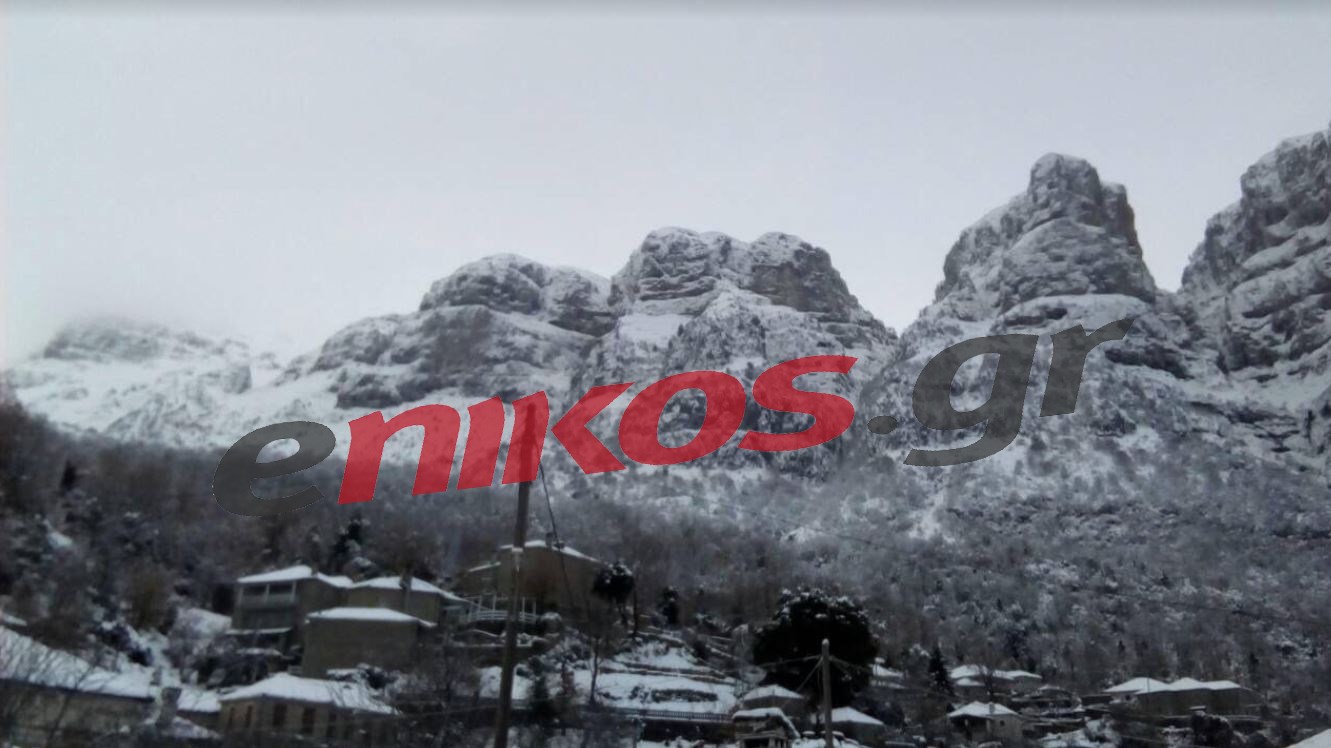 Εντυπωσιακές εικόνες από το χιονισμένο Μικρό Πάπιγκο – ΦΩΤΟ αναγνώστη