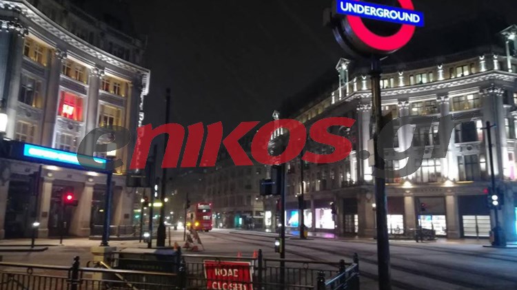 ΦΩΤΟ αναγνώστη από το χιονισμένο Λονδίνο