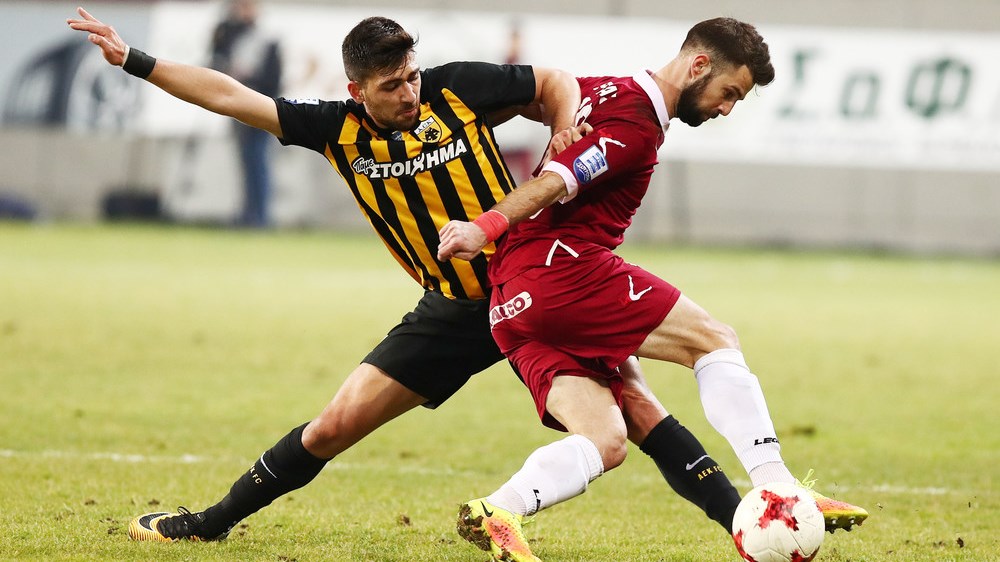 Λάρισα – ΑΕΚ 0-1 (51′)