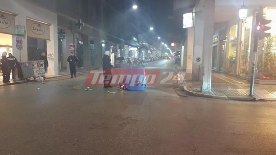 Ένας αστυνομικός τραυματίστηκε κατά τα χθεσινά επεισόδια στην Πάτρα