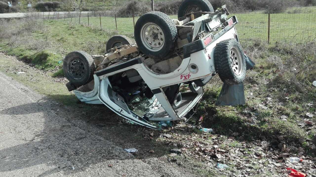 Φριχτό τροχαίο στα Γιάννενα – Ανατράπηκε το τζιπ του – Σκοτώθηκε ο οδηγός