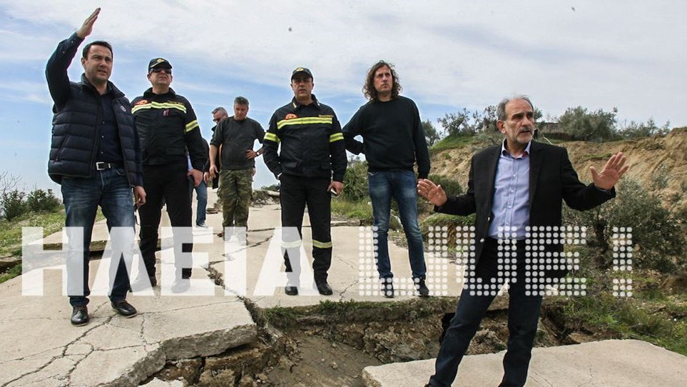 Σε κατάσταση έκτακτης ανάγκης 25 τοπικές κοινότητες στην Ηλεία – Καταστροφές από τα ακραία καιρικά φαινόμενα