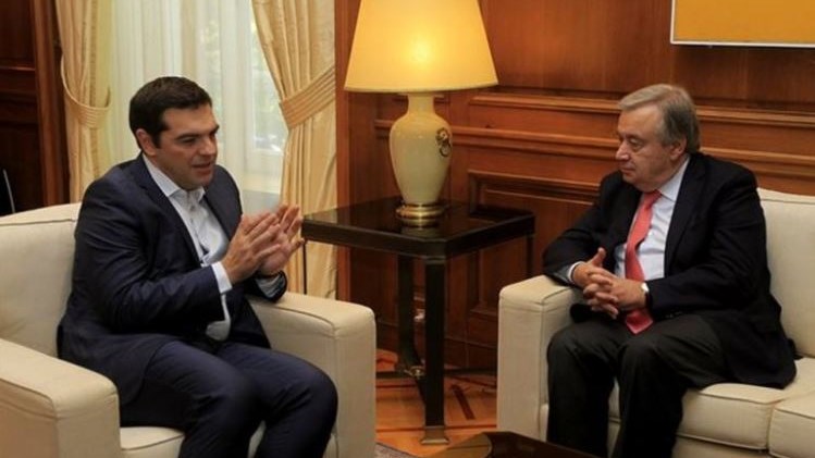 Τηλεφωνική επικοινωνία Τσίπρα με τον Γενικό Γραμματέα του ΟΗΕ για τις ελληνοτουρκικές σχέσεις