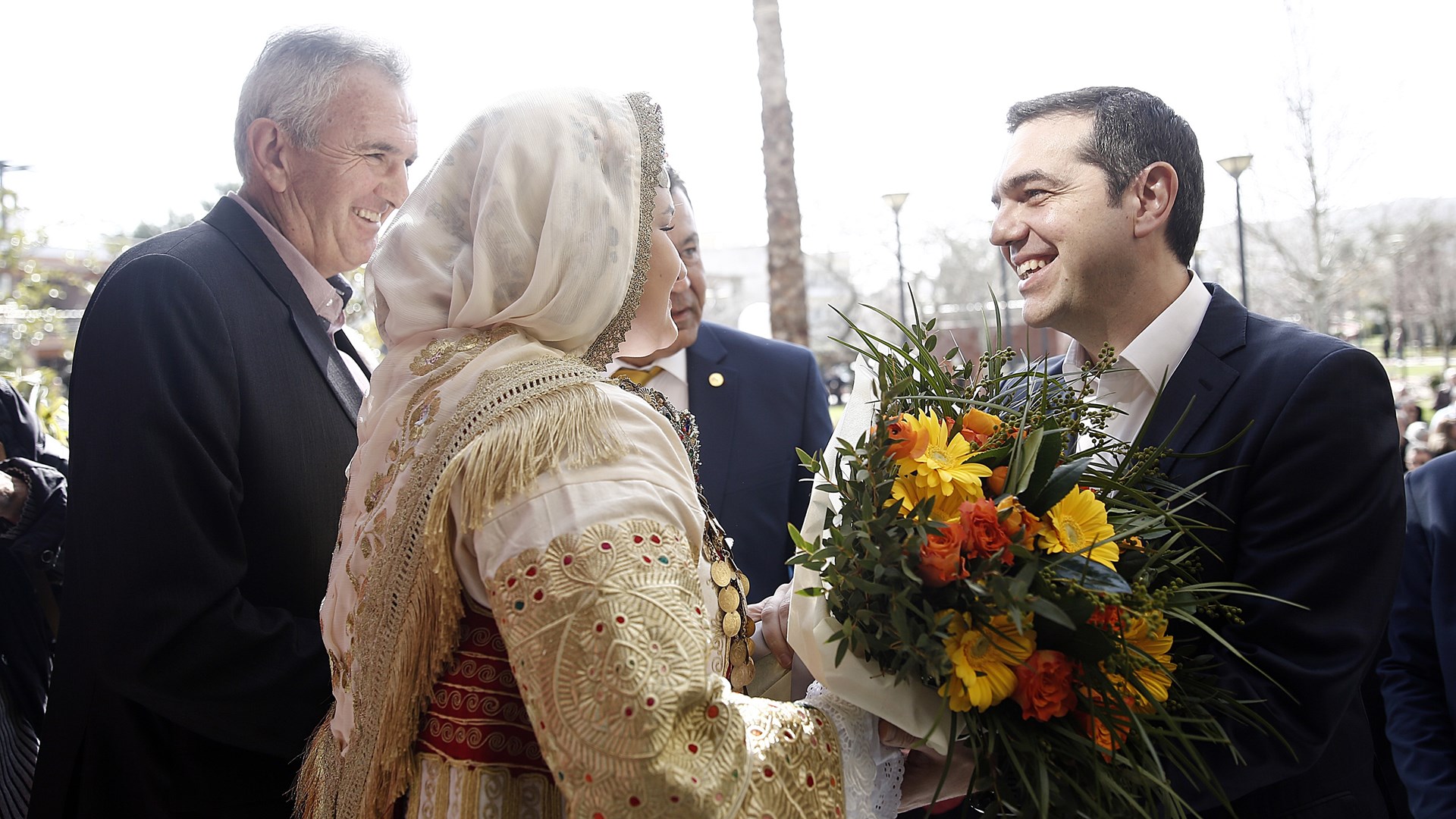 Στον δήμο Φυλής ο Τσίπρας για τα εγκαίνια του κτιρίου της υποδιεύθυνσης Ασφαλείας Δυτικής Αττικής- ΦΩΤΟ