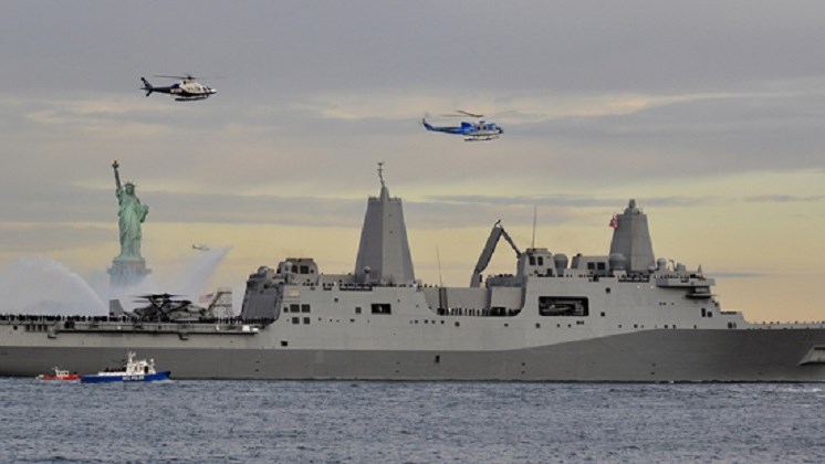 Οι ναυτικές δυνάμεις που στέλνουν οι ΗΠΑ στην Κυπριακή ΑΟΖ – Δείτε το USS New York που είναι φτιαγμένο από το ατσάλι των Δίδυμων Πύργων – ΒΙΝΤΕΟ