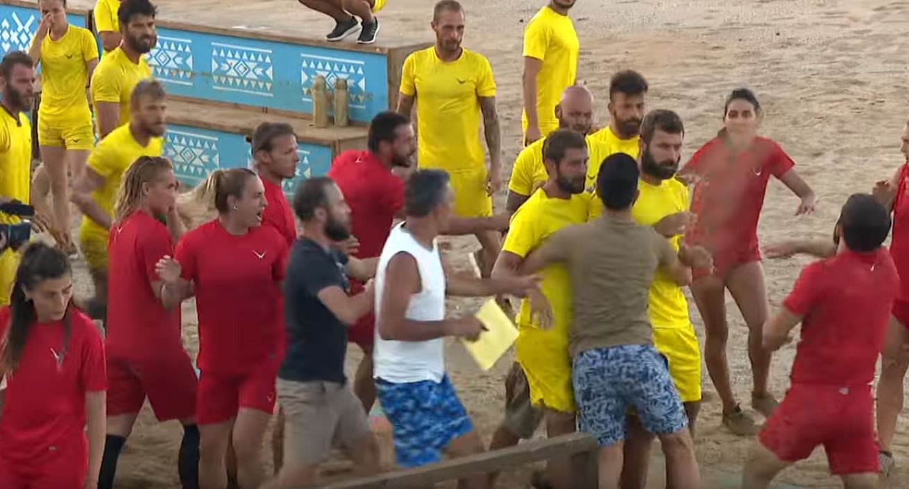 Πανικός στο Survivor: Ρουμάνοι και Τούρκοι πιάστηκαν στα χέρια – BINTEO