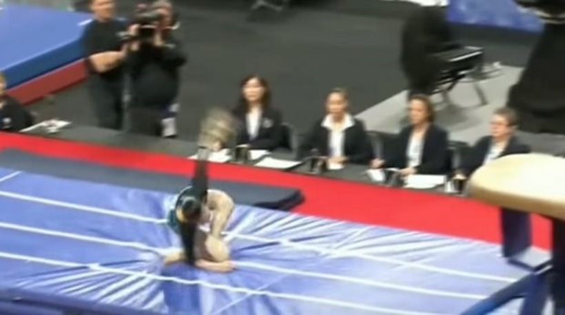 Σοκαριστικός τραυματισμός σε αγώνα ενόργανης γυμναστική – ΒΙΝΤΕΟ