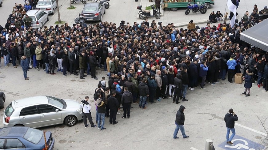 Χαμός στην Τούμπα για ένα εισιτήριο – ΦΩΤΟ