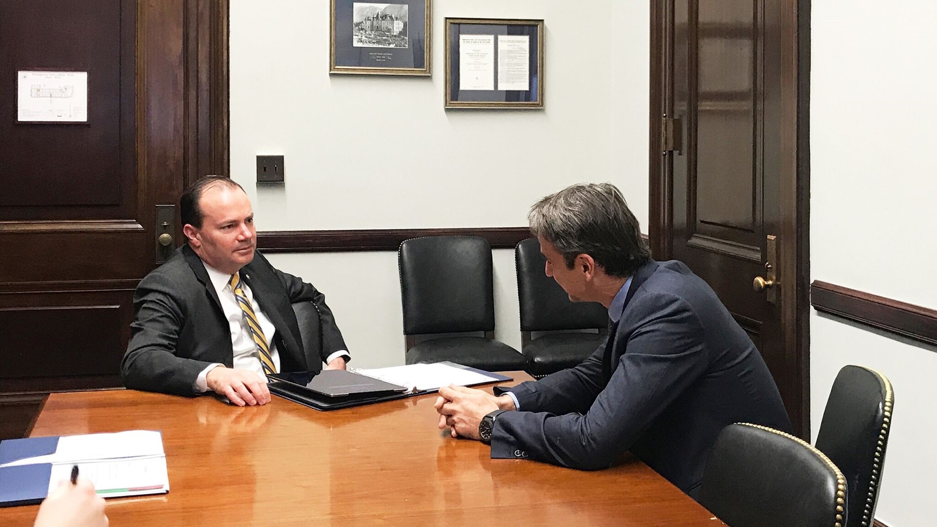 Σημαντικές επαφές του Κυριάκου Μητσοτάκη στην Ουάσιγκτον