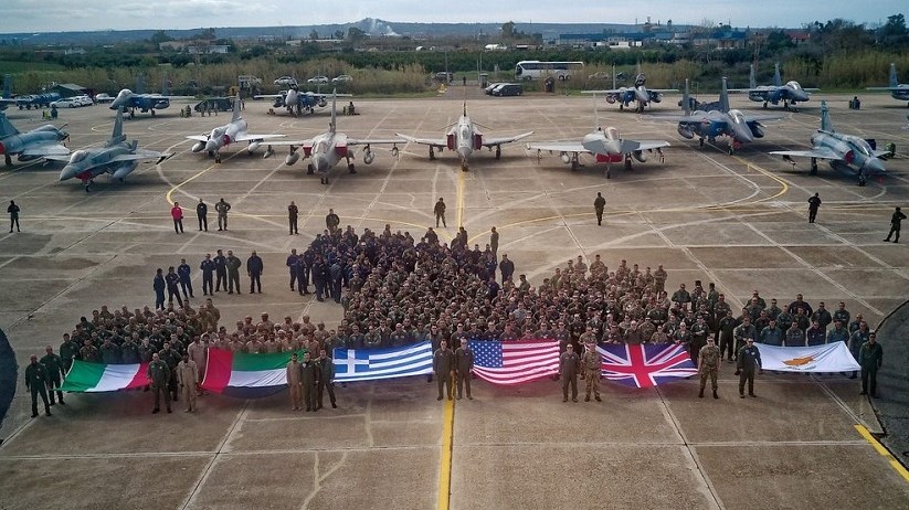 Η εντυπωσιακή φωτογραφία από την άσκηση “Ηνίοχος 2018”