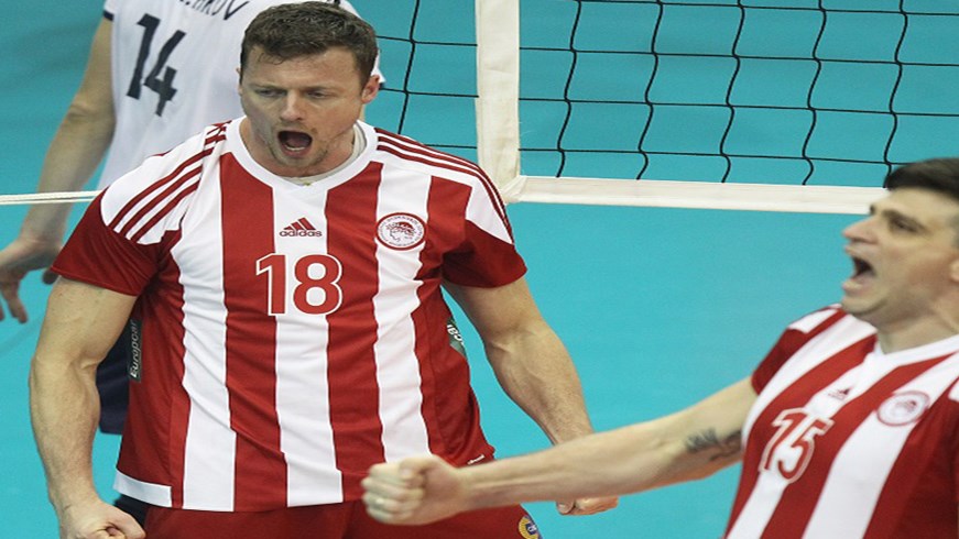 Βόλεϊ ανδρών – Αγκαλιά με την πρόκριση στον τελικό του Challenge Cup ο Ολυμπιακός